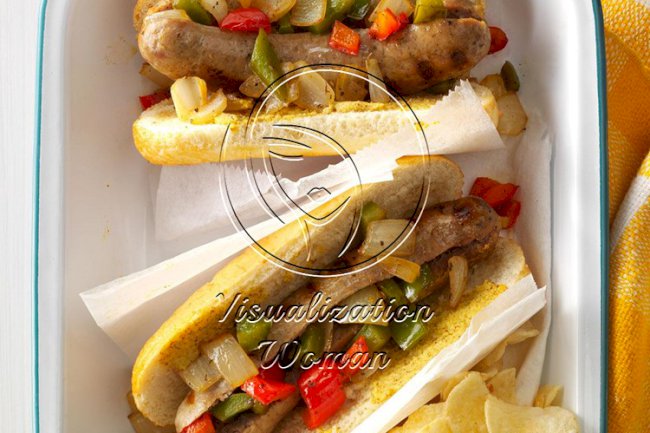 Sausage and Pepper Sandwiches