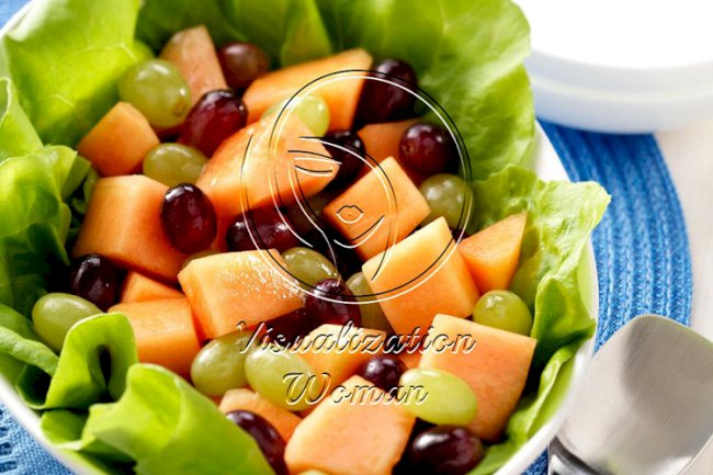Melon Grape Salad