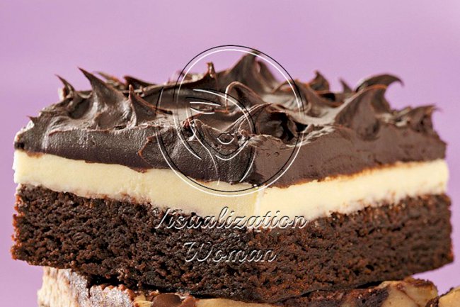 Double Frosted Brownies