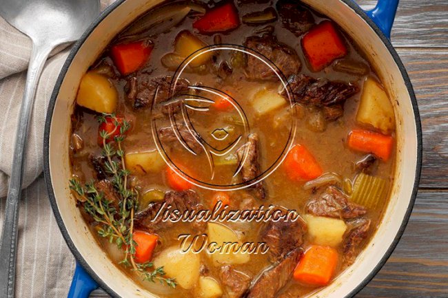 Homemade Apple Cider Beef Stew