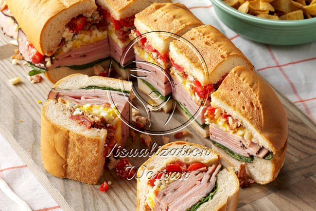 Cobb Salad Sub