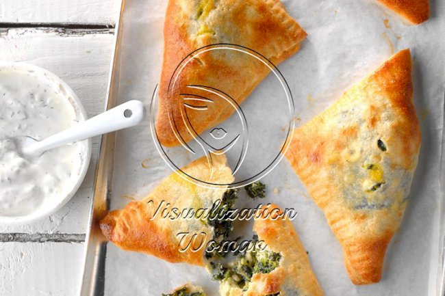Spinach Feta Turnovers