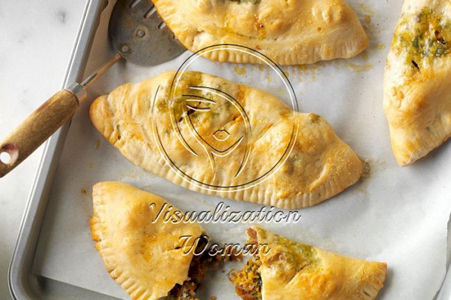 Sausage Spinach Turnovers