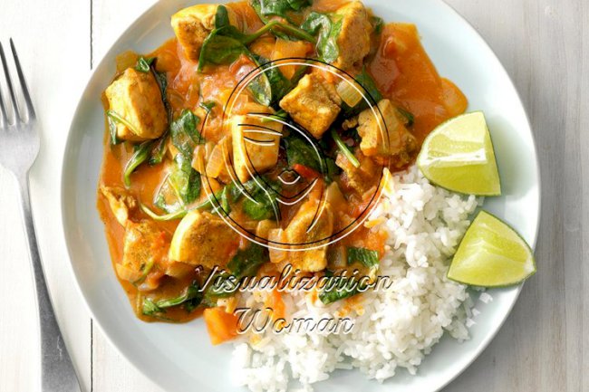Creamy Curried Chicken
