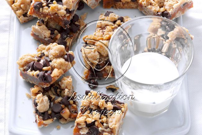 Caramel Nut Bars