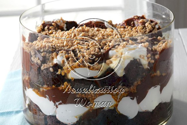Caramel Chocolate Trifle