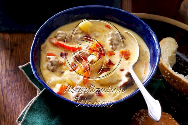 Bacon-Cheeseburger Chowder