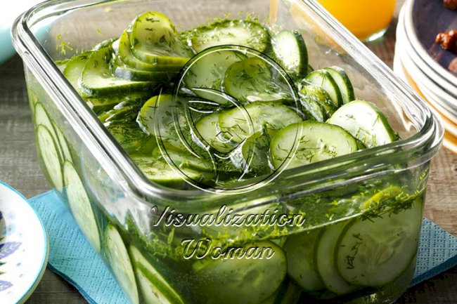 Fresh Cucumber Salad