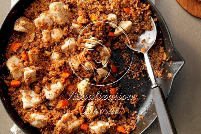 Chicken Bulgur Skillet