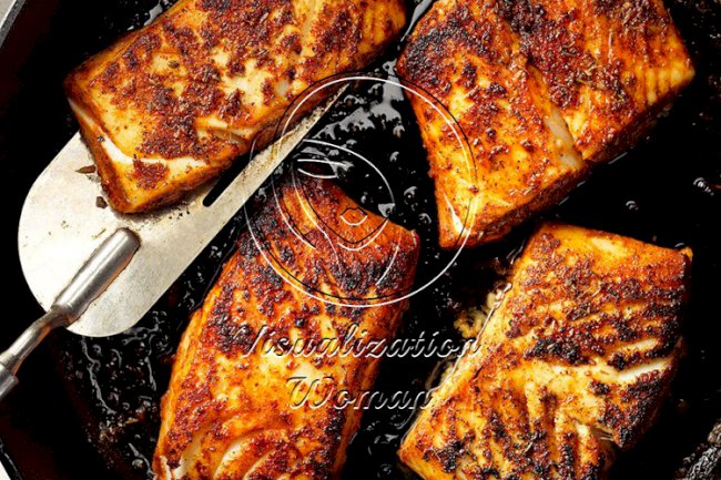 Blackened Halibut