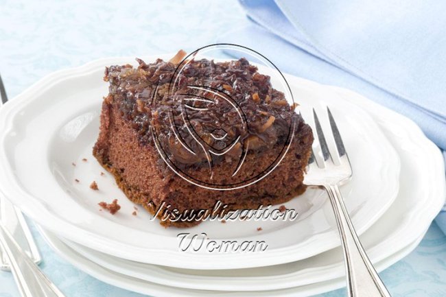 Chocolate Upside-Down Cake