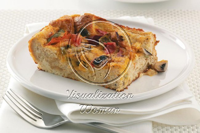 Hearty Pepper Strata