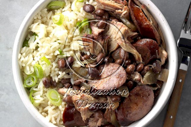 Brazilian Pork & Black Bean Stew