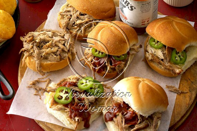 Spiced Pulled Pork Sandwiches
