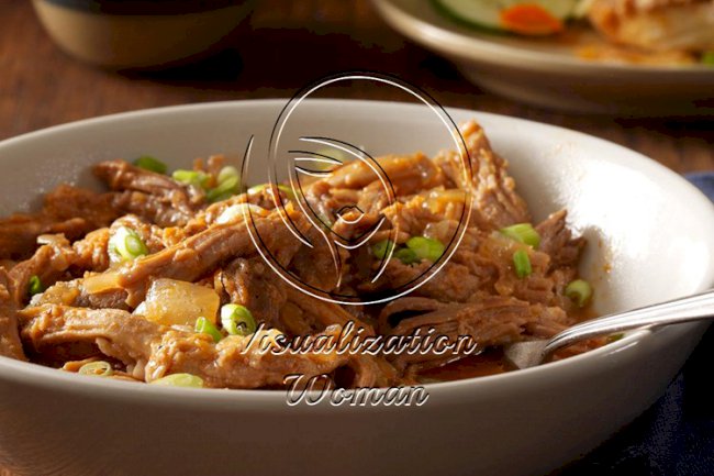 Pulled Pork with Ginger Sauce