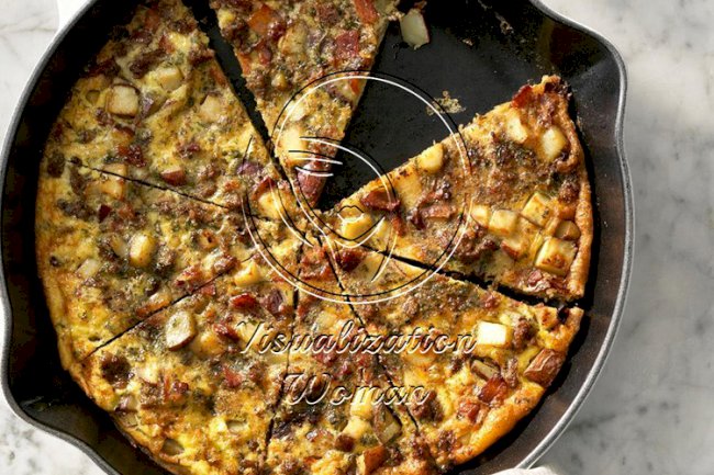 Potato Sausage Frittata
