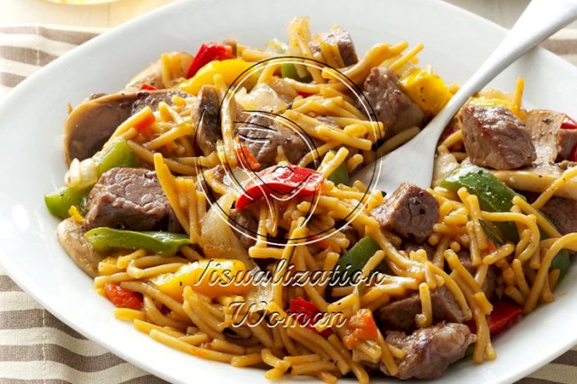 Beef Teriyaki Noodles