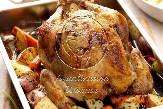 Citrus-Mustard Roasted Chicken
