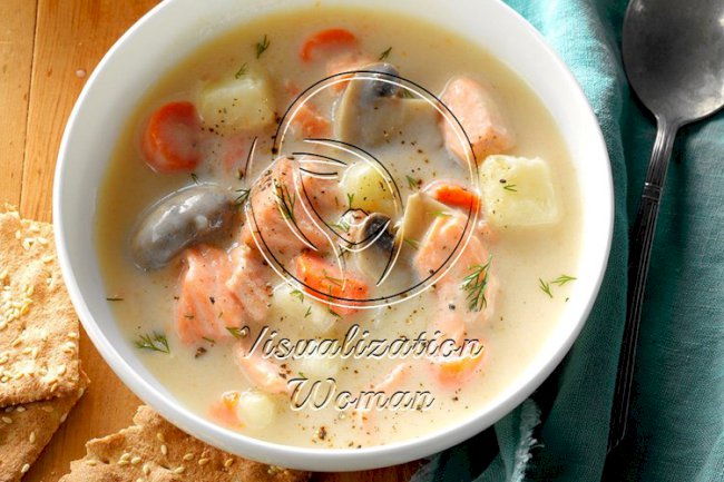 Salmon Dill Soup
