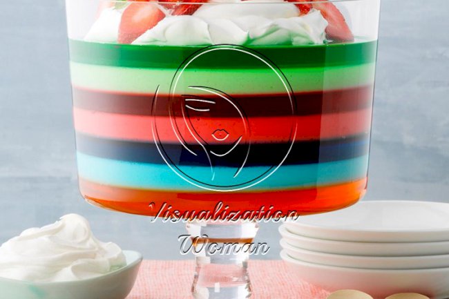 7-Layer Gelatin Salad