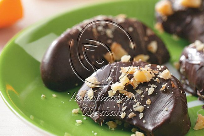 Chocolate Citrus Wedges