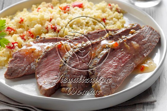 Flank Steak with Couscous
