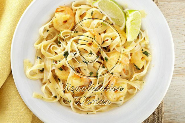 Thai Shrimp Pasta