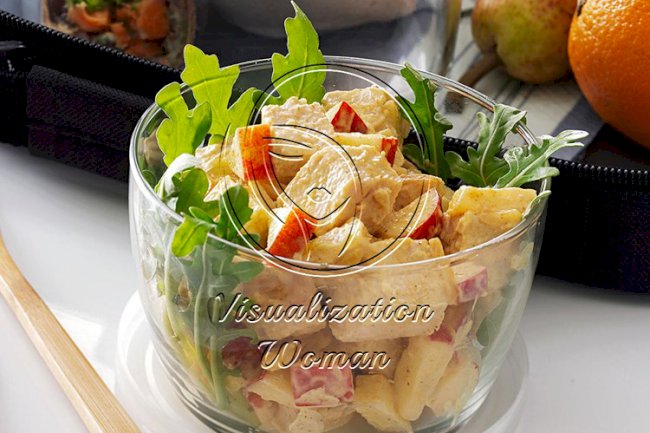 Pineapple-Apple Chicken Salad