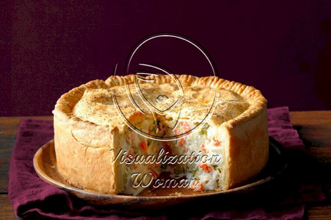 Mile-High Chicken Potpie