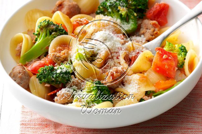 Sausage Orecchiette Pasta