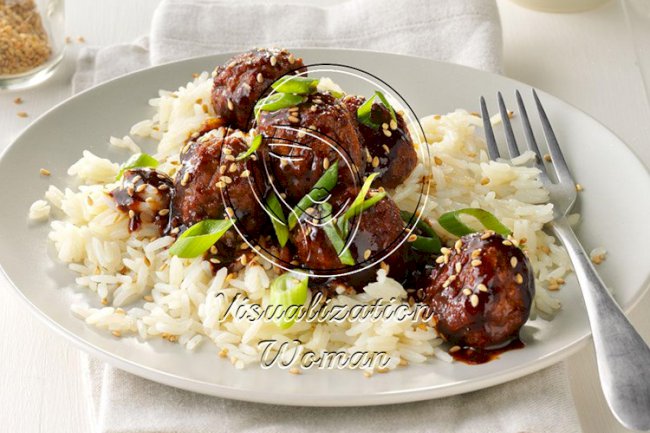 Easy Asian Glazed Meatballs