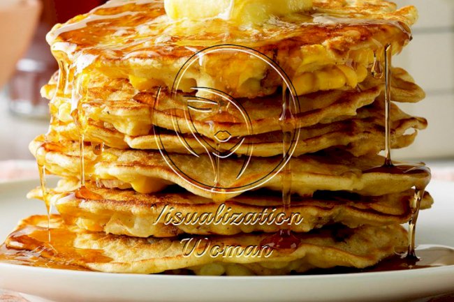 Bacon Corn Pancakes