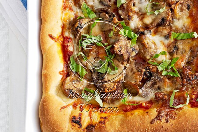Homemade Chicago Deep-Dish Pizza