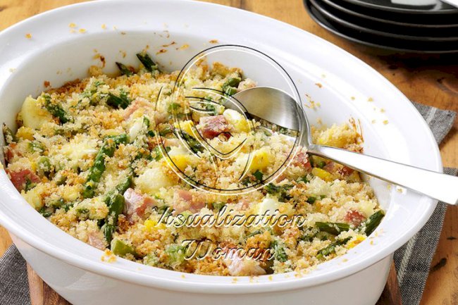 Ham and Asparagus Casserole