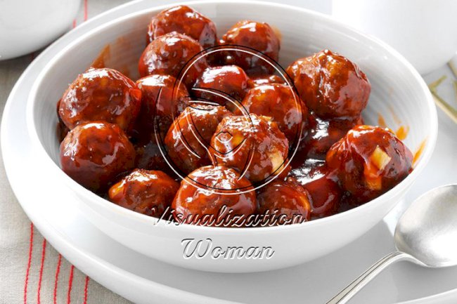 Meatballs in Barbecue Sauce