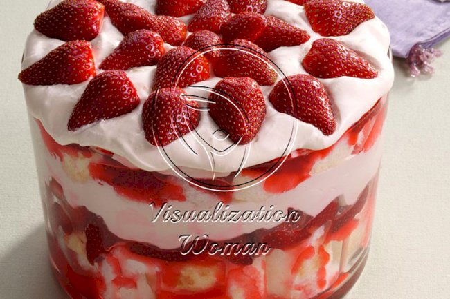 Angel Strawberry Dessert
