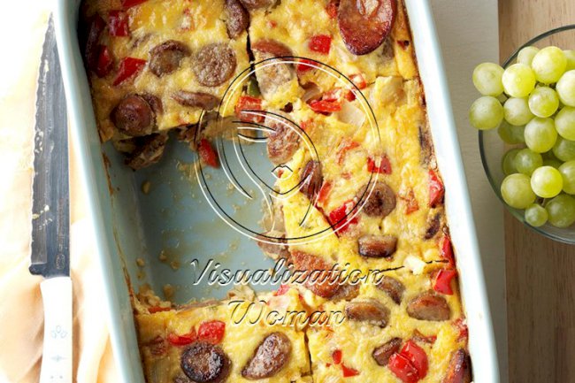 Triple Sausage Breakfast Bake