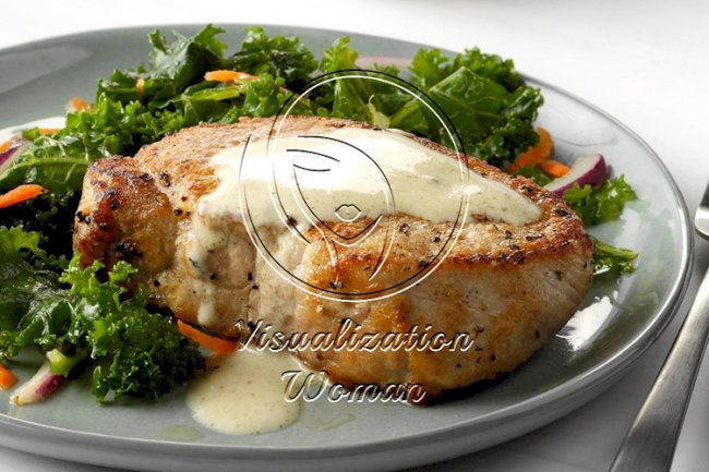 Pork Chops with Dijon Sauce