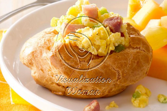 Ham & Egg Brunch Puffs