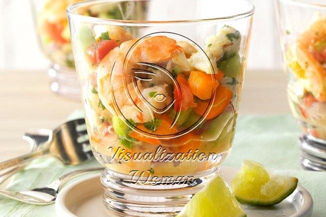 Garden-Fresh Seafood Cocktail