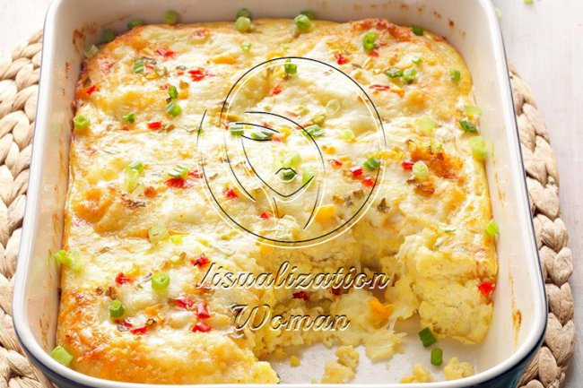 Cheese & Crab Brunch Bake