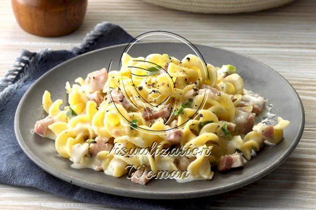 Hurry-Up Ham N Noodles