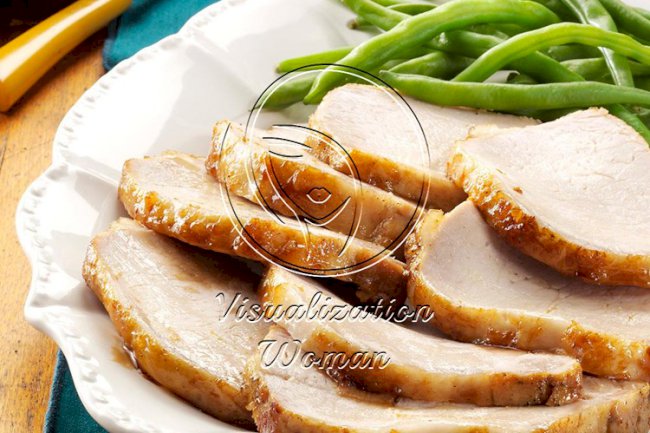 Light Glazed Pork Roast