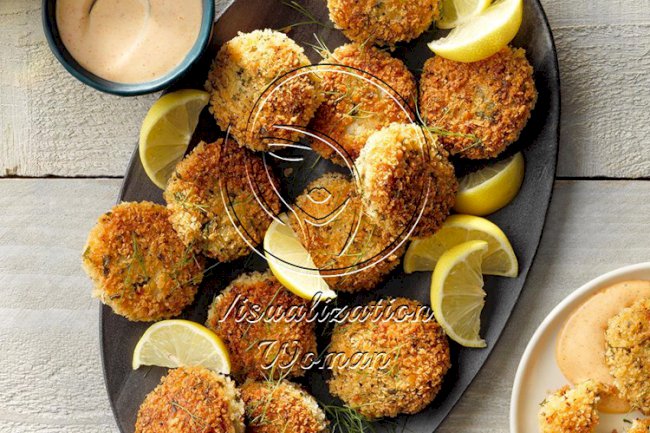Creole Scallop Cakes