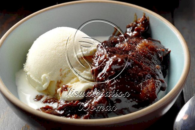 Skillet Chocolate Dumplings
