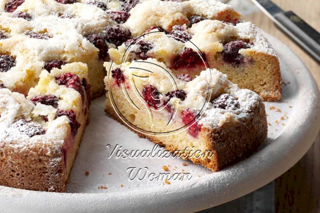 Blackberry-Orange Cake