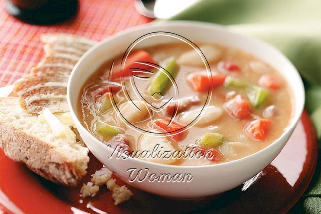 Hearty Lima Bean Soup