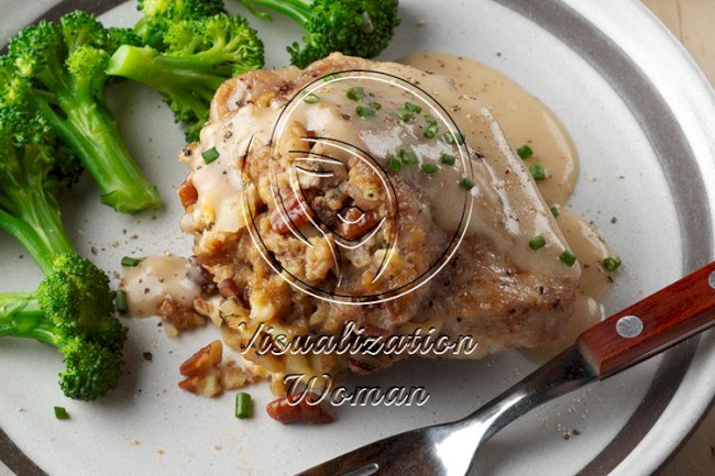 Sunday Best Stuffed Pork Chops