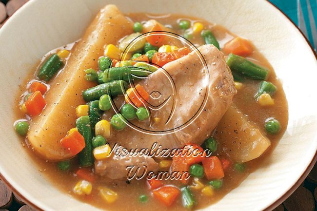 Country Pork Chop Supper