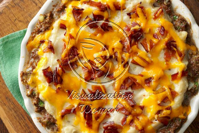 Meat Shell Potato Pie